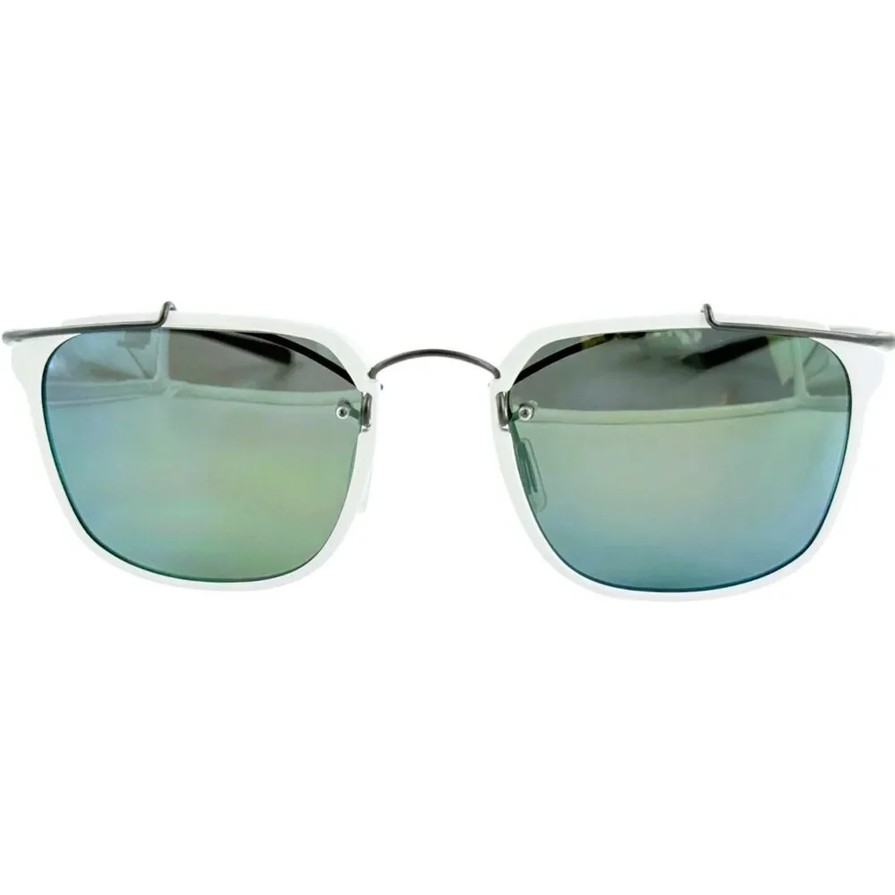 Kazuo Kawasaki MP690 Edition 32 Unisex Plastic Sunglass 321 Black White 51-20